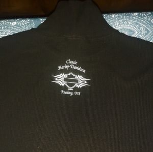 Turtle neck Harley Davidson's long sleeved shirt